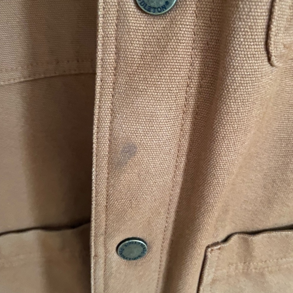 Pendleton Men's Brown Jacket with Black Collar - Picture 3 of 5